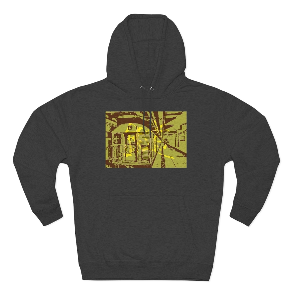 Unisex premium iron tracks hoodie